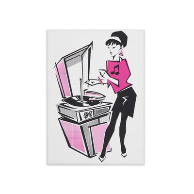 Beat Girl magnet